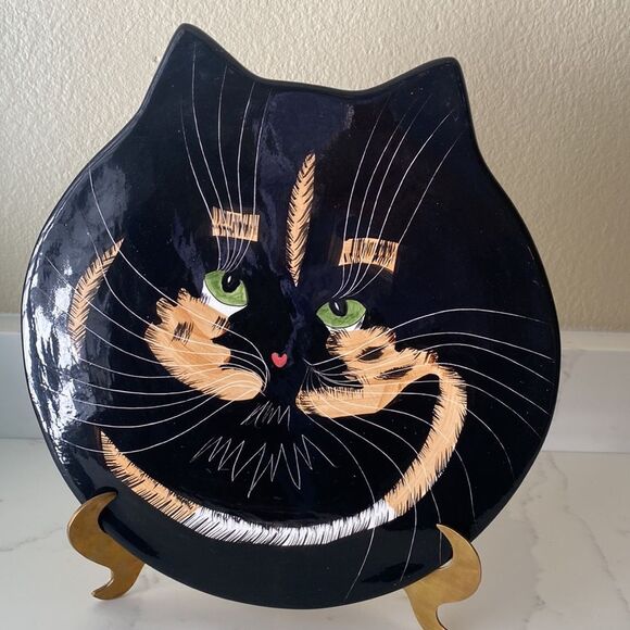 Mrs Cat Plate - Picture 5 of 5